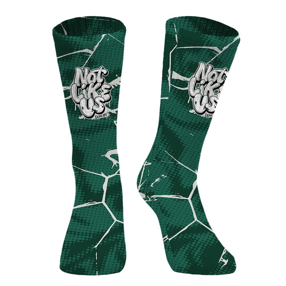 Sock To Match Oxidized Green 4s - None Like Us Graphic