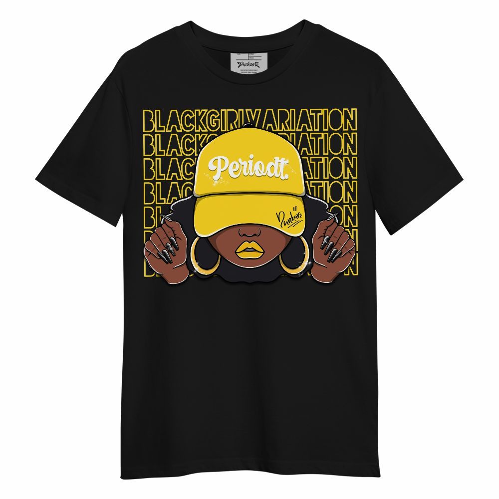 Shirt To Match Retro Thunder 4s - Black Girl Variation Unisex Shirt