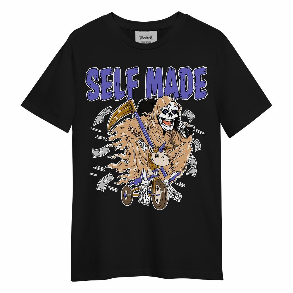 Shirt To Match SE Afrobeats 7s - Self Make Skeleton Unisex Shirt