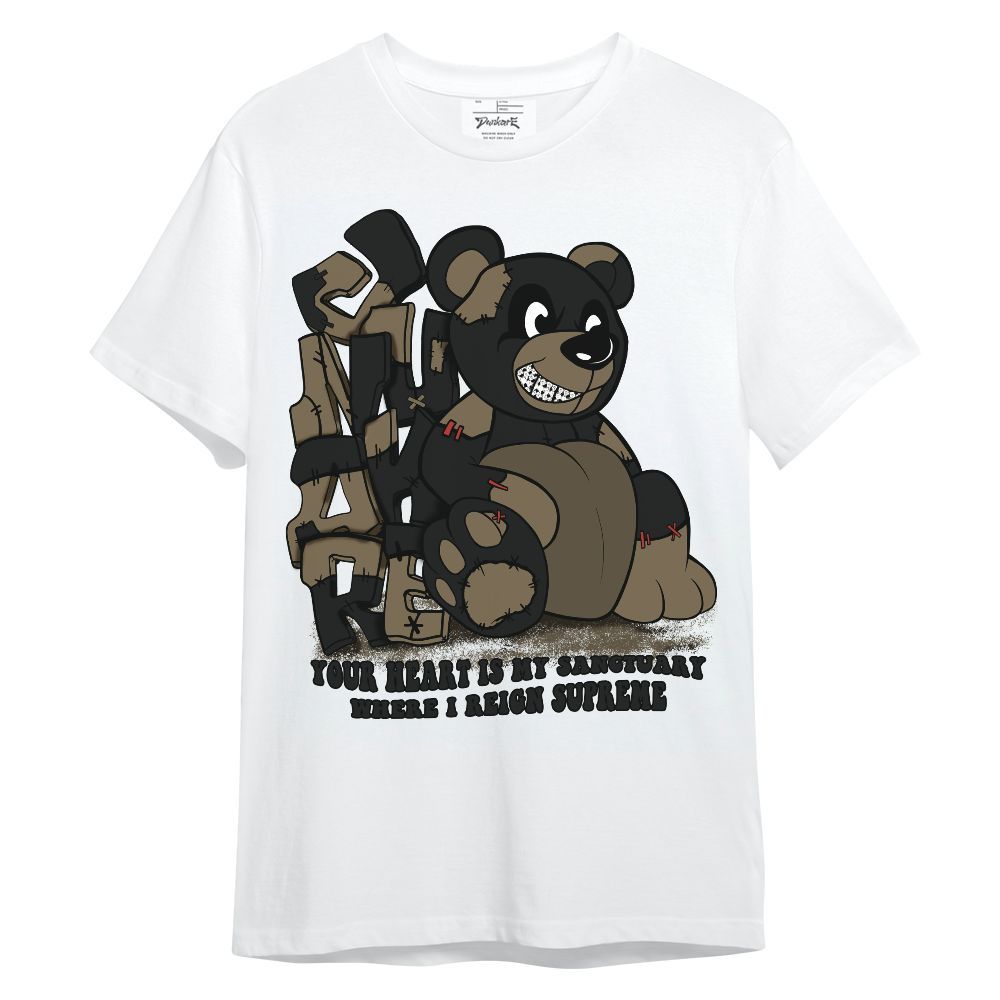 Shirt To Match Olive 9s - Possession Bear Shirt Unisex Oufit Unisex Shirt