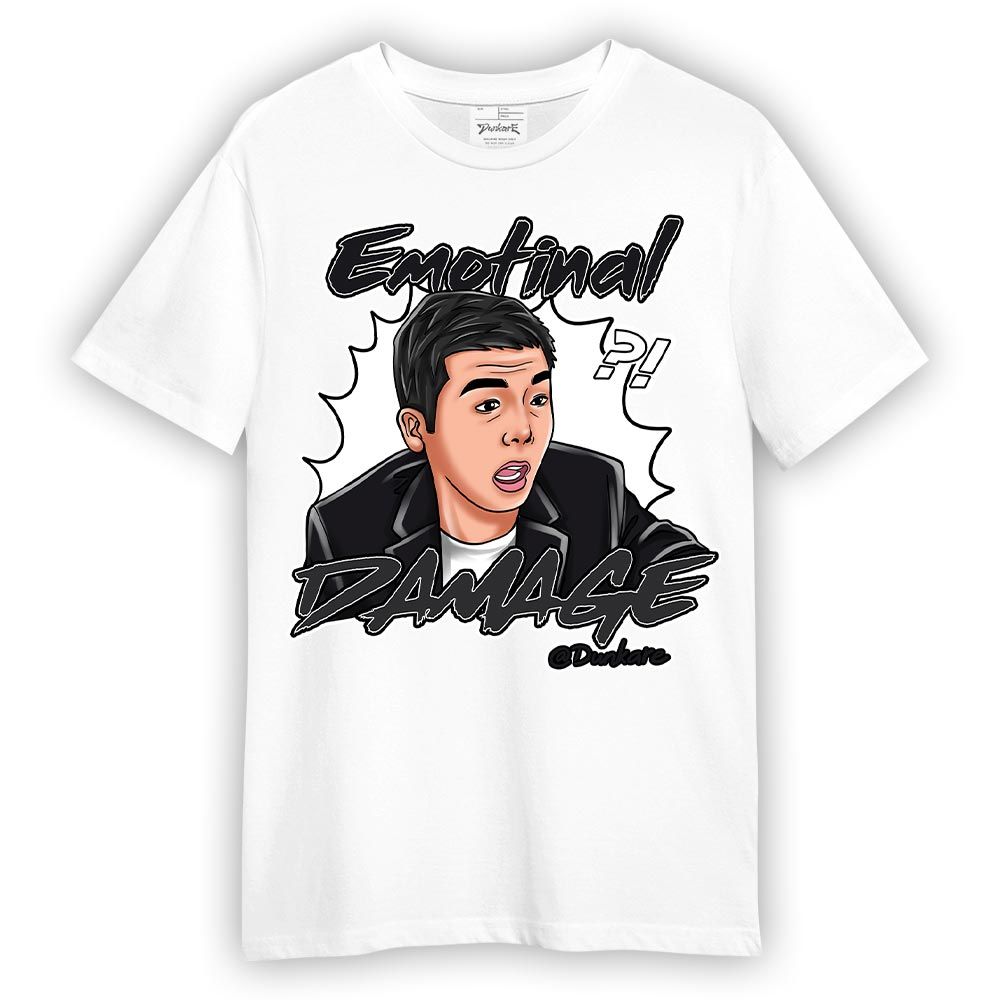 Shirt To Match White Thunder 4s - Damaged Unique Shirt Unisex