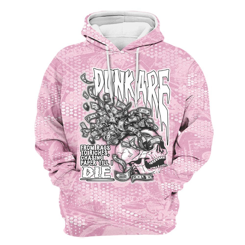 Hoodie To Match Orchid 4s - From Rags To Riches All Over Print