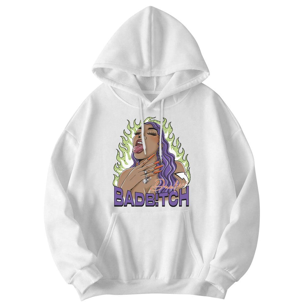 Sweatshirt To Match Canyon Purple 4s - Bad B!tch Graphic