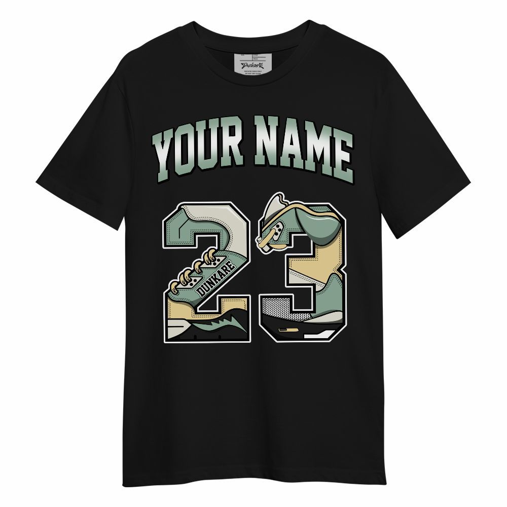 Shirt To Match Joins Year Of The Snake 5s - Custom Name Number 23 5s Unisex Shirt
