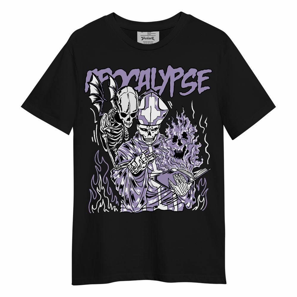 Shirt To Match Low Pure Violet 11s - Apocalypse Skeleton Unisex Shirt