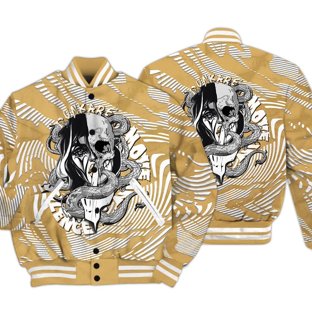 Varsity Jacket To Match Craft Paris 6s - Move In Silence Fume Varsity Jacket Unisex