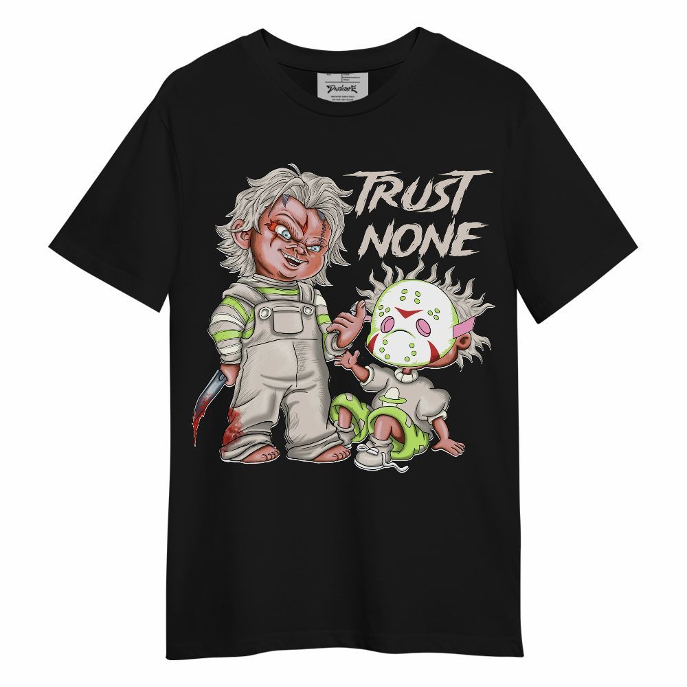 Shirt To Match Jack Black Night Silver - Trust No One Scary Graphic