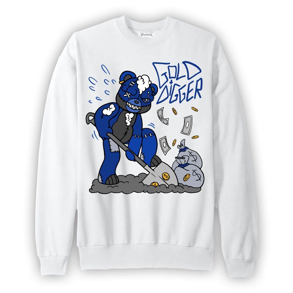 Sweatshirt To match Air Foamposite One Royal Sweatshirt - Goal Digger Hugz Graphic