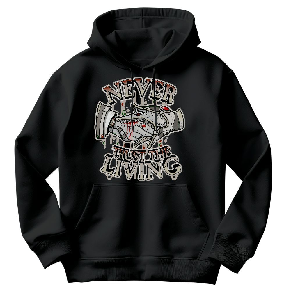 Sweatshirt To Match El Grito 5s - Never Trusting Living Halloween Graphic Graphic