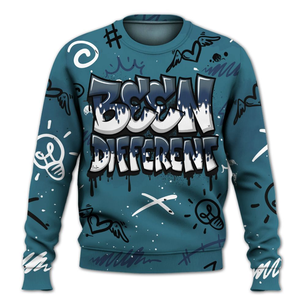 Sweatshirt To Match Air Foamposite Kazuya Mishima - Drip Been Di2ferent All Over Print