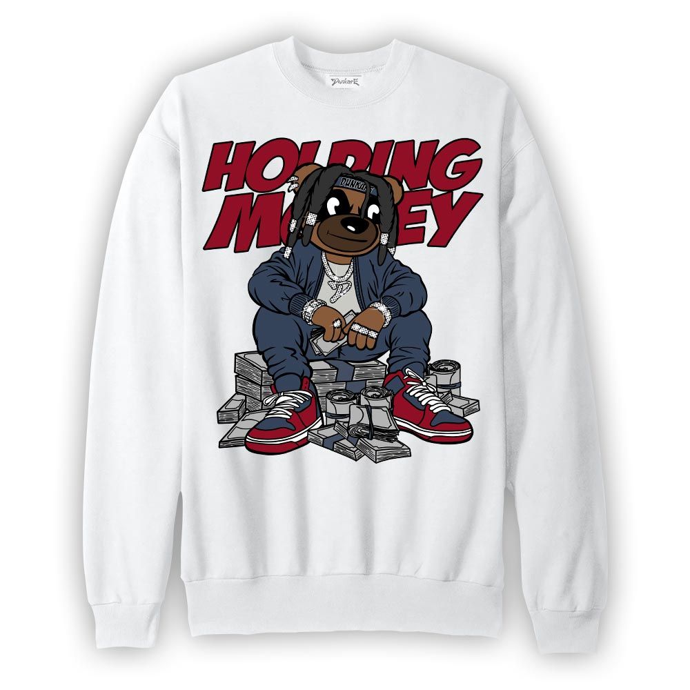Sweatshirt To match Retro Olympic 6s Sweatshirt - Possessing Moneys Bear Graphic