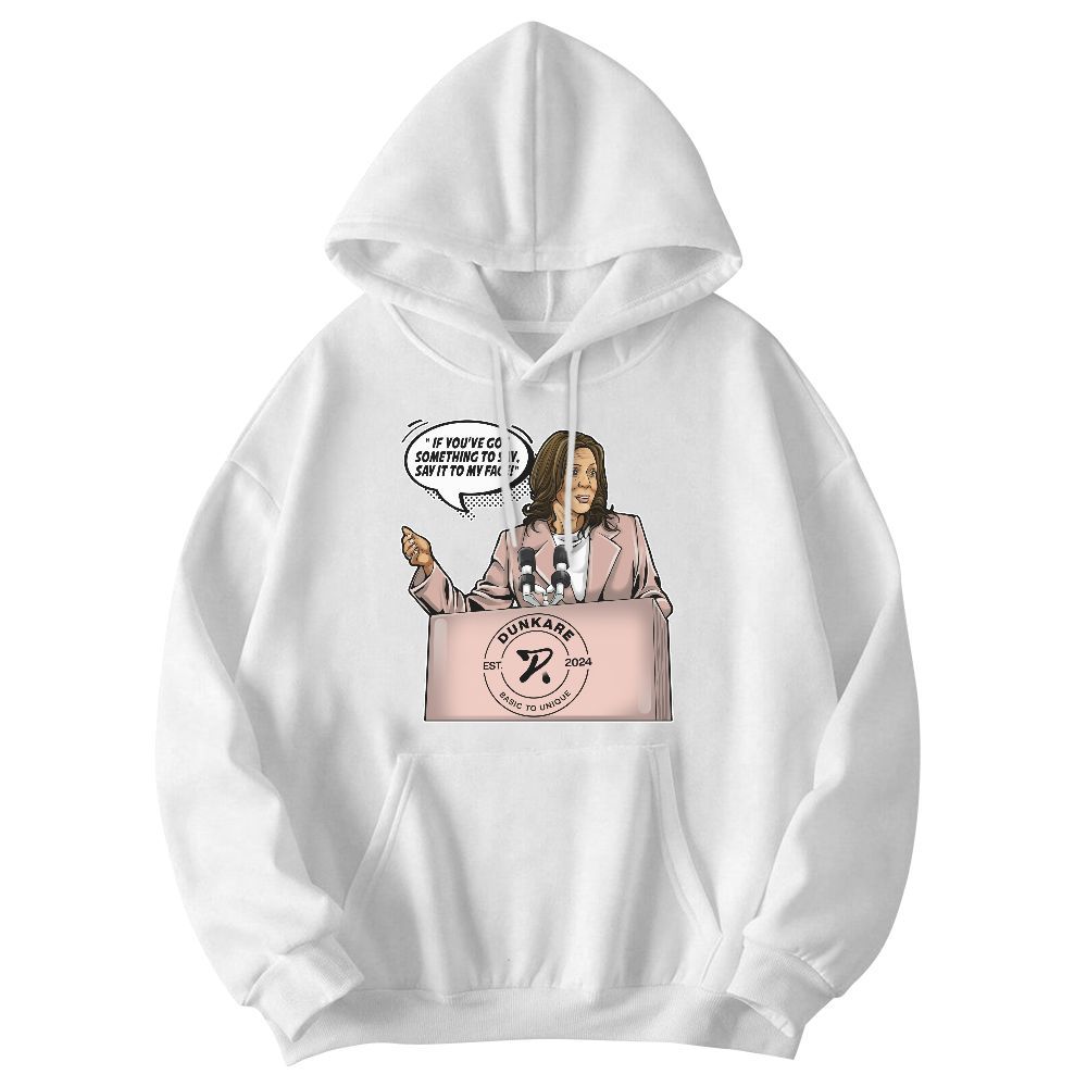 Sweatshirt To Match Low Legend Pink 11s - 'Say It To My Face' Graphic