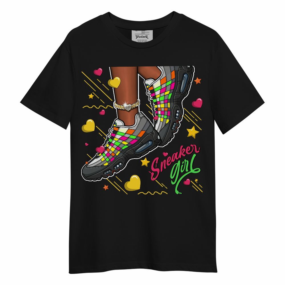 Shirt To Match Max 95 Woven Multi - SNEAKER Girl Heart Flying Graphic