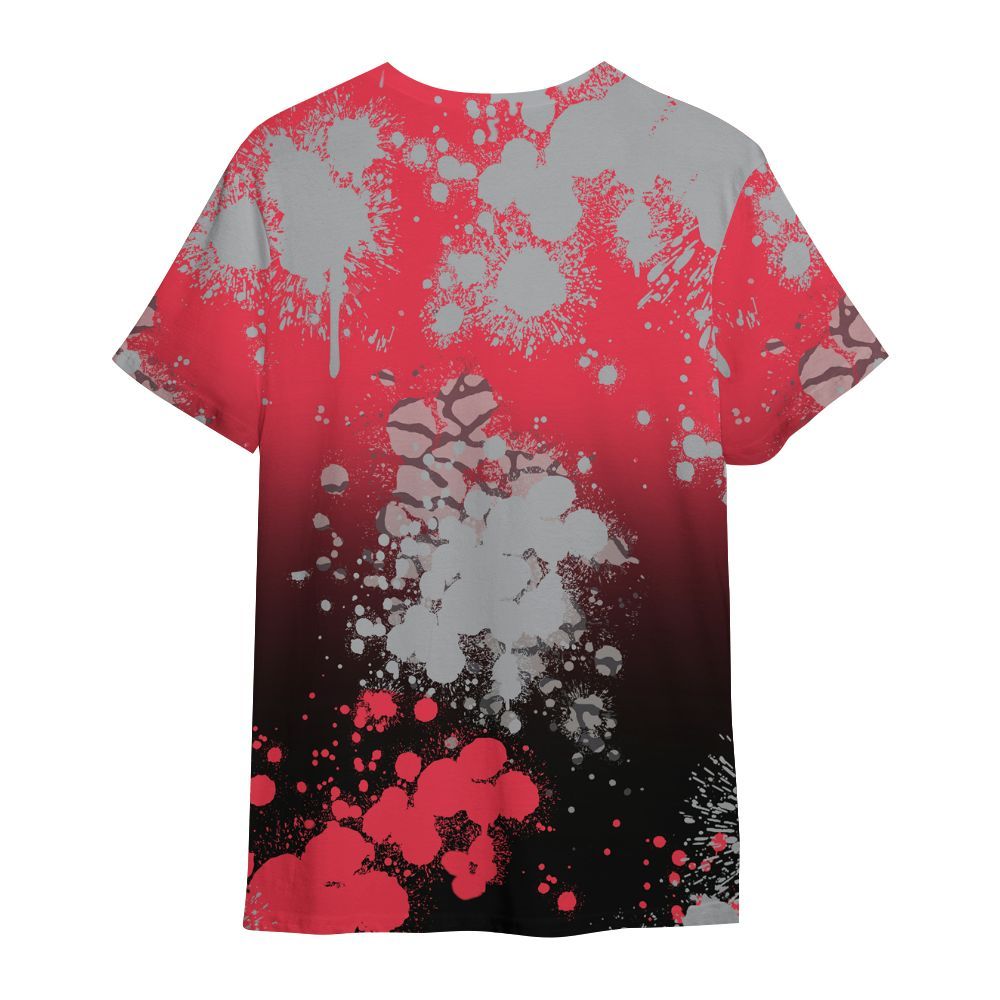 Shirt To Match Black Cement 3s - God Blessed Ink Drip All Over Print