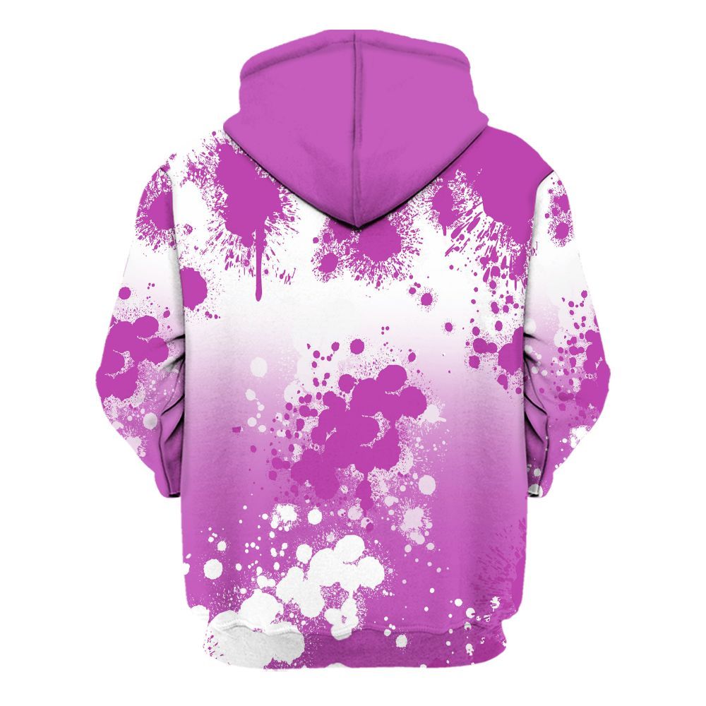 Hoodie To Match Hyper Violet 4s - Trust No One Scary All Over Print
