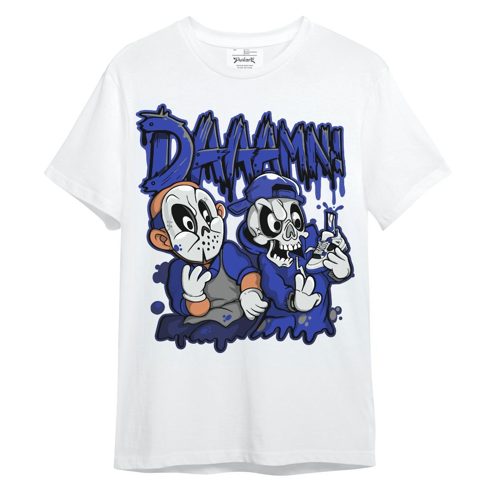 Shirt To Match Air Max Plus Black Racer Blue - Damn Shoe Graphic Unisex Shirt