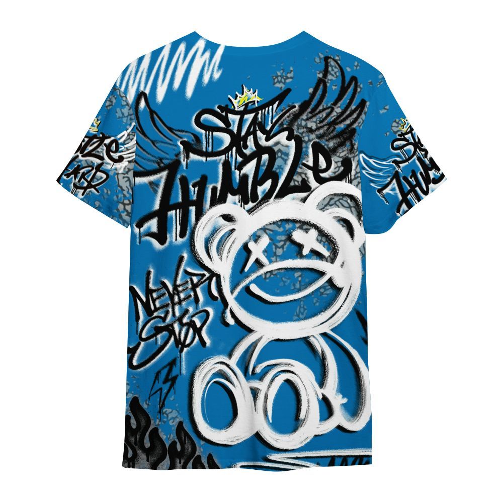 Shirt To Match Wizards 3s - Humble Drip Streetwear Graffity All Over Print