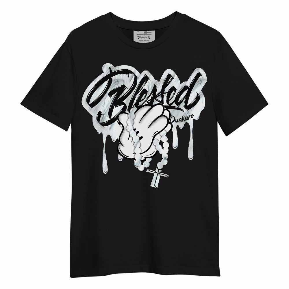 Shirt To Match Air Foamposite Jin Kazama - God Blessed Drip Unisex Shirt