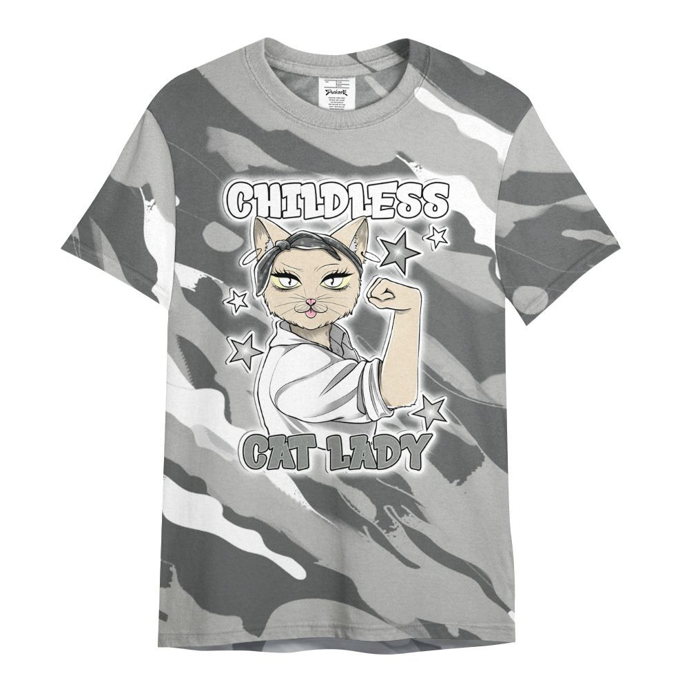 Shirt To Match Paris Olympics 4s - Childless Kat Lady All Over Print