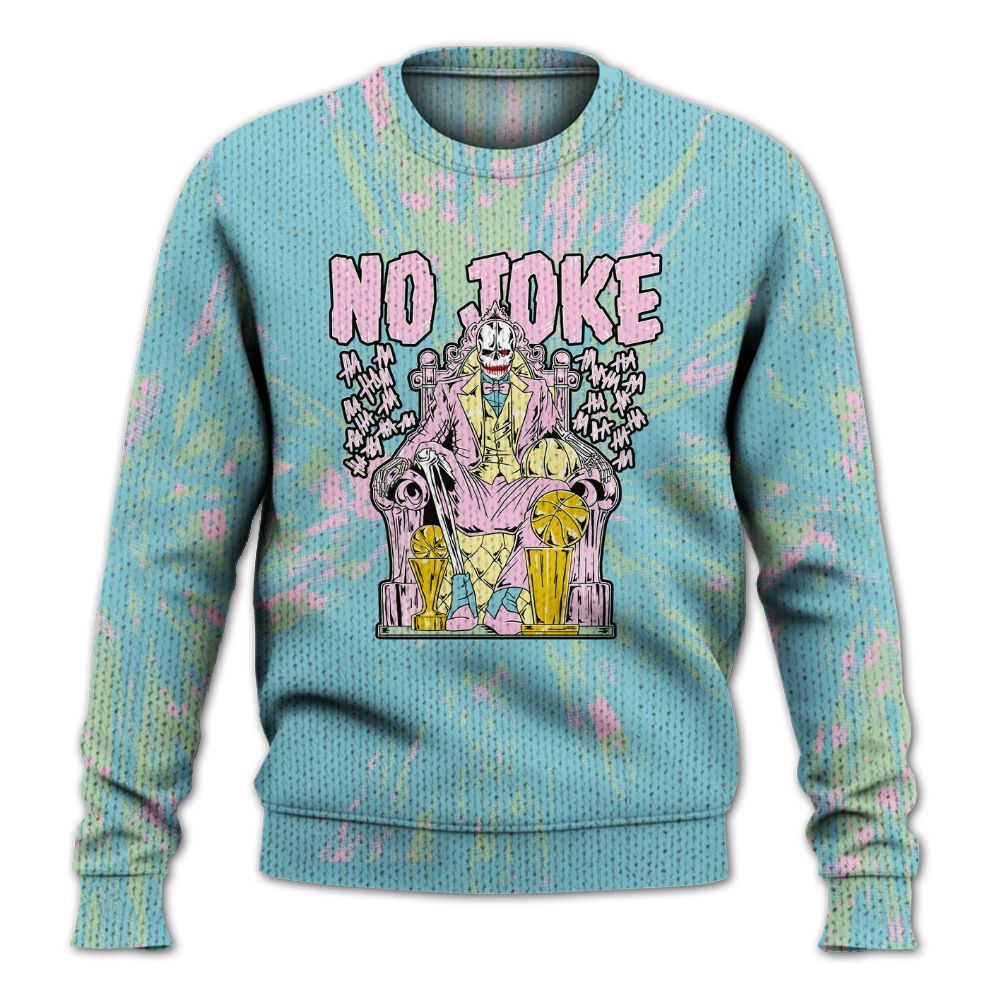 Knitted Sweater To Match SB Dunk Low Visty - Ain't Joke Skeleton Luxury