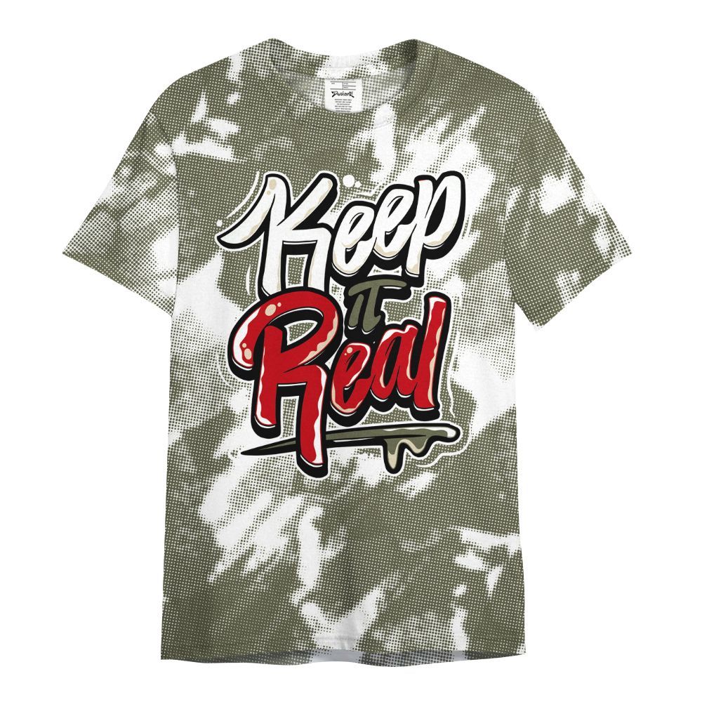 Shirt To Match Low OG Medium Olive 1s - Keeping It Reals Shirt Unisex Oufit All Over Print
