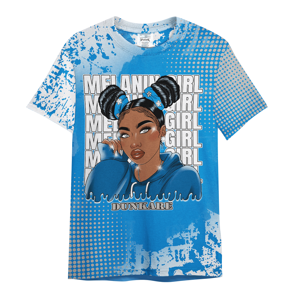 Shirt To Match Industrial Blue 4s - Melaninn Unique Glitch Dot Shirt Unisex