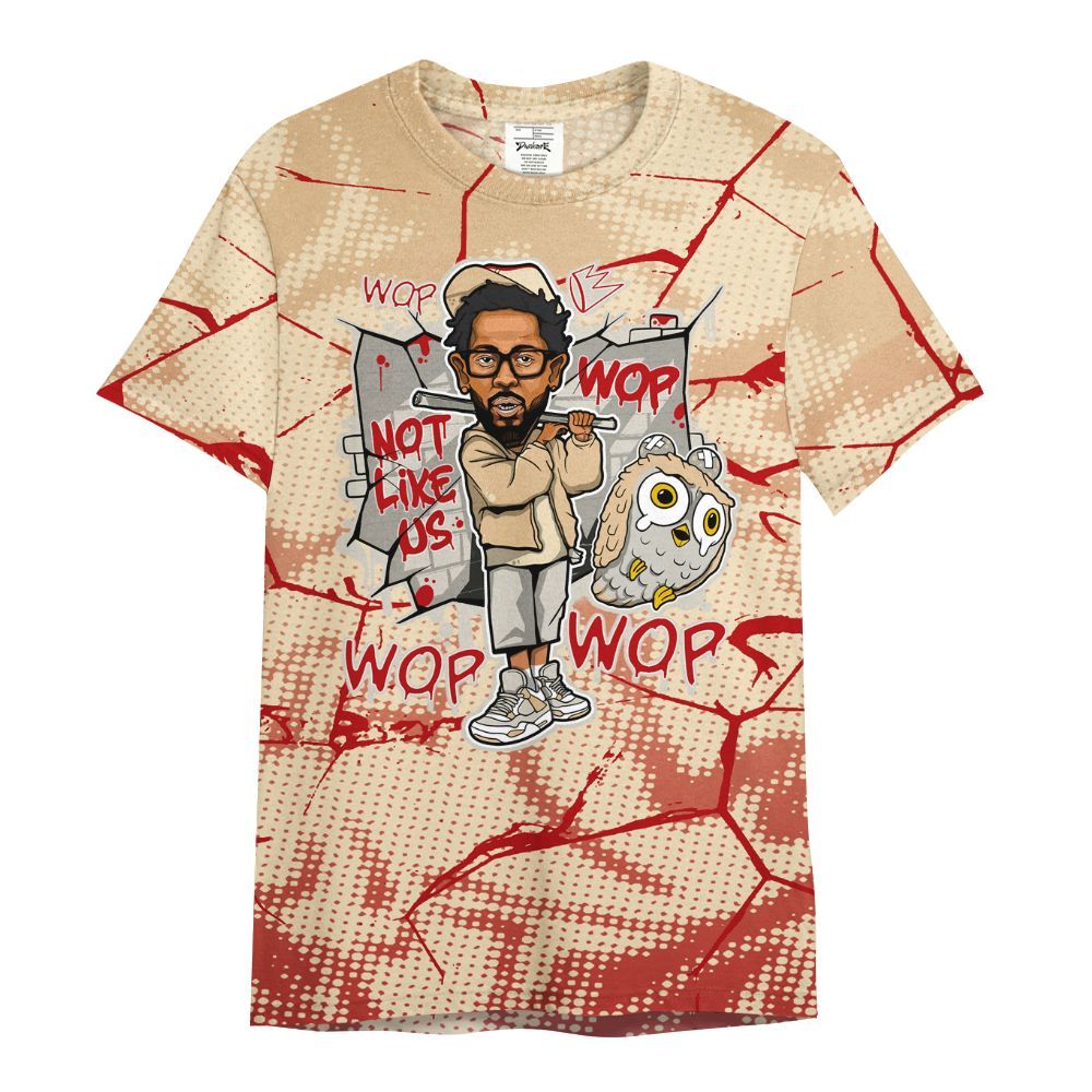 Shirt To Match Dunk Low Strawberry Waffle - None Like ComptonCity Graphic Crack All Over Print