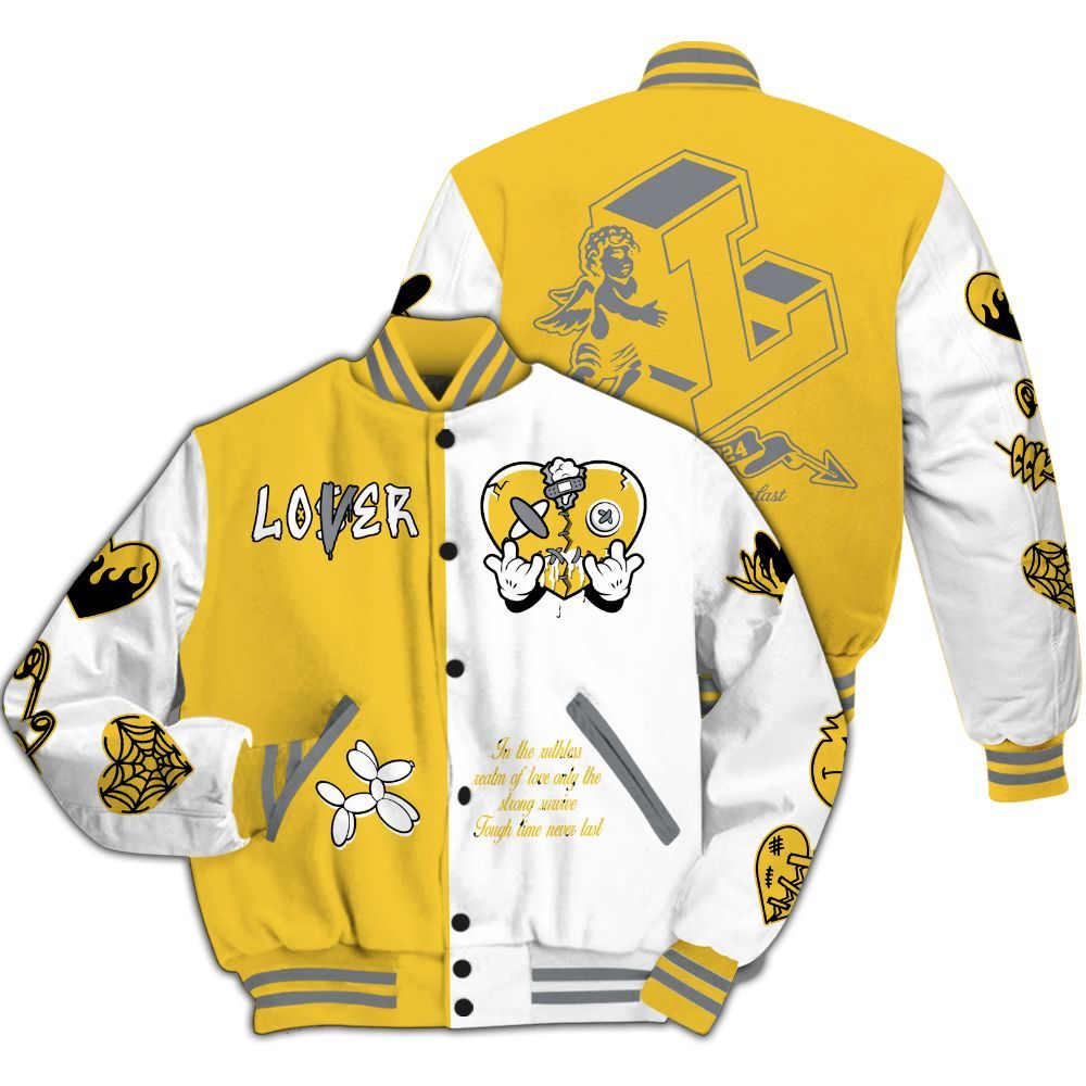 Varsity Jacket To Match Retro Tokyo 5s, Loser Lover Heartbreak All Over Print