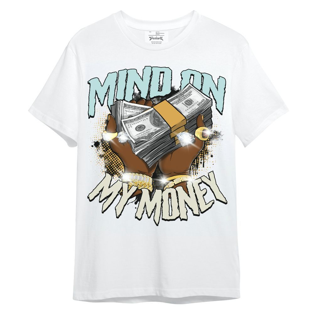Shirt To Match Pure Platinum 4s - Mind On My Money Graphic Unisex Shirt