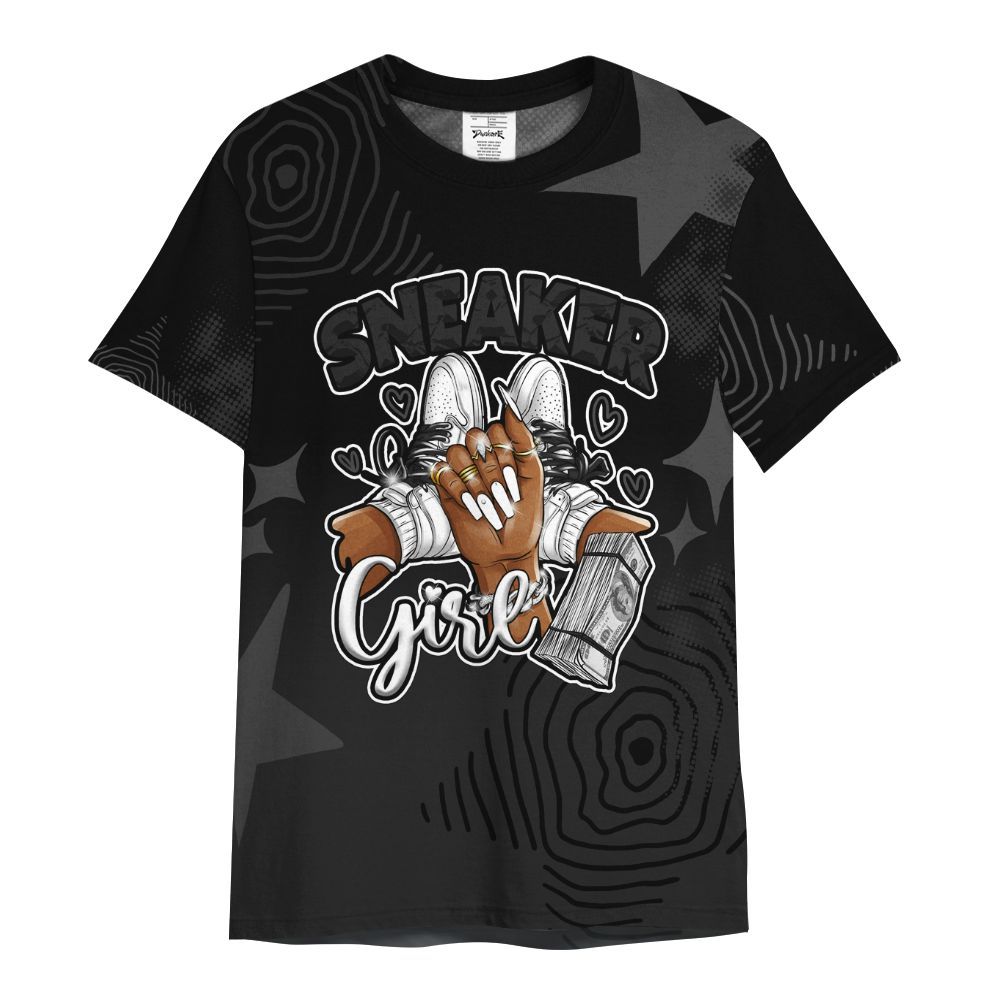 Shirt To Match Black Cat NET 4s - Sneakerz Girlz Unique Starz All Over Print
