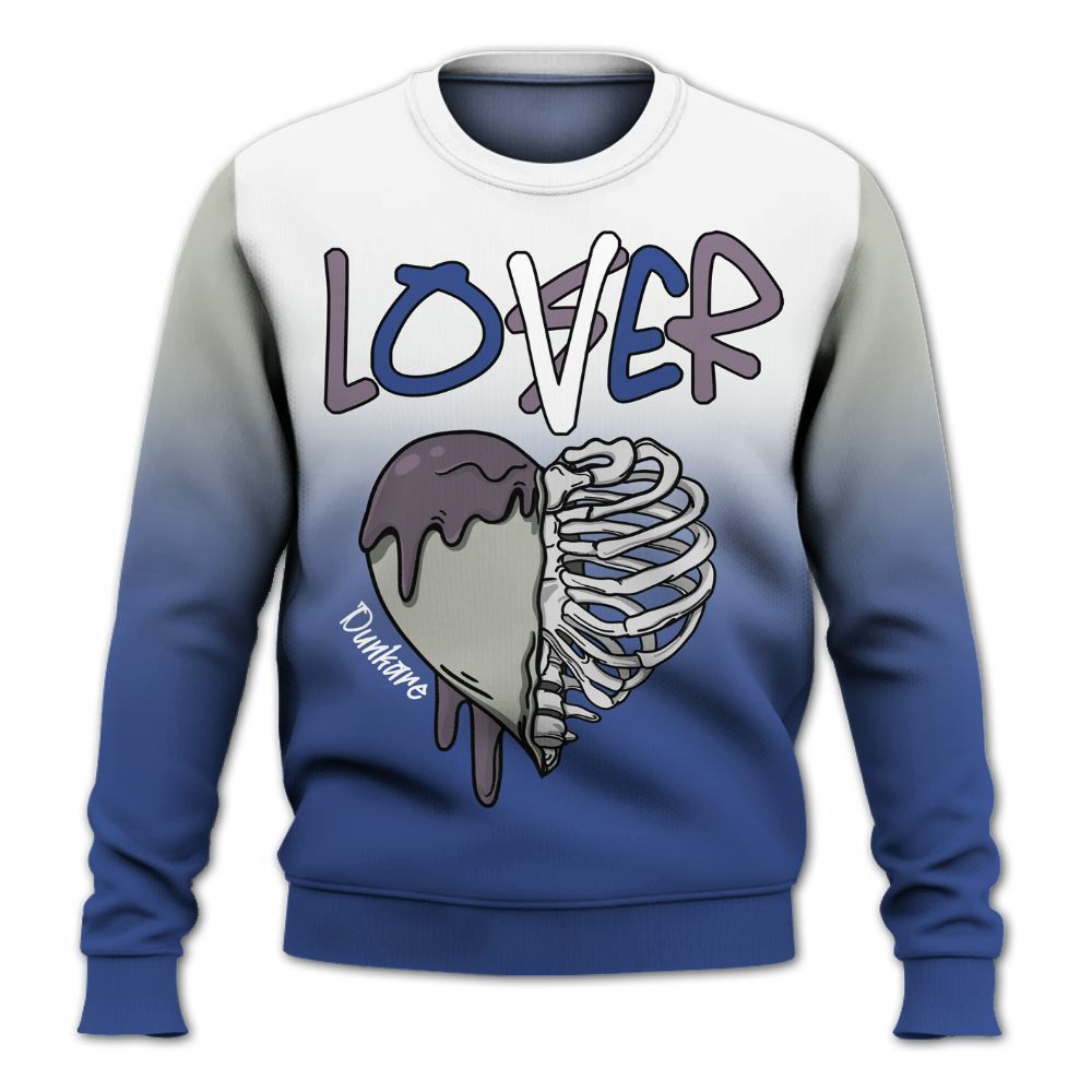 Sweatshirt To Match Low OG Voodoo Alternate 1s - Loser Lover Dripping All Over Print