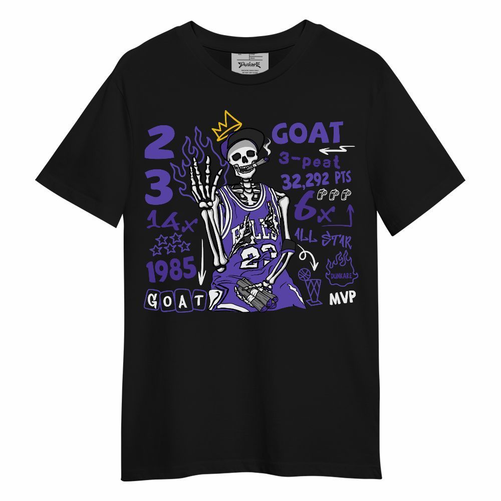Shirt To Match Field Purple 12s - Number 23 G.0.A.T Streetwear Unisex Shirt