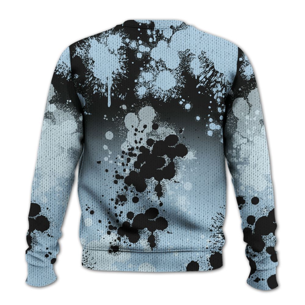 Sweater To Match Foamposite One Psychic Blue - Trust No One Scary Graphic