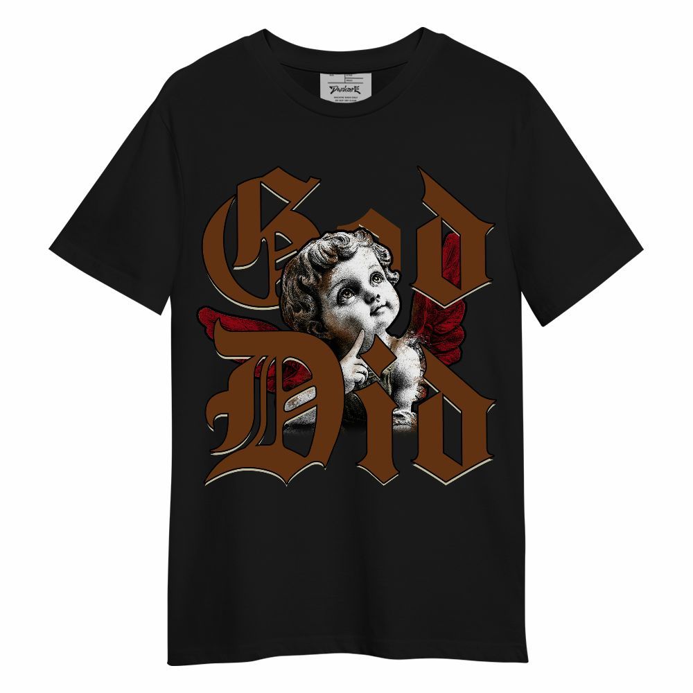 Shirt To Match Archaeo Brown 5s - God Did Angel Unisex Shirt