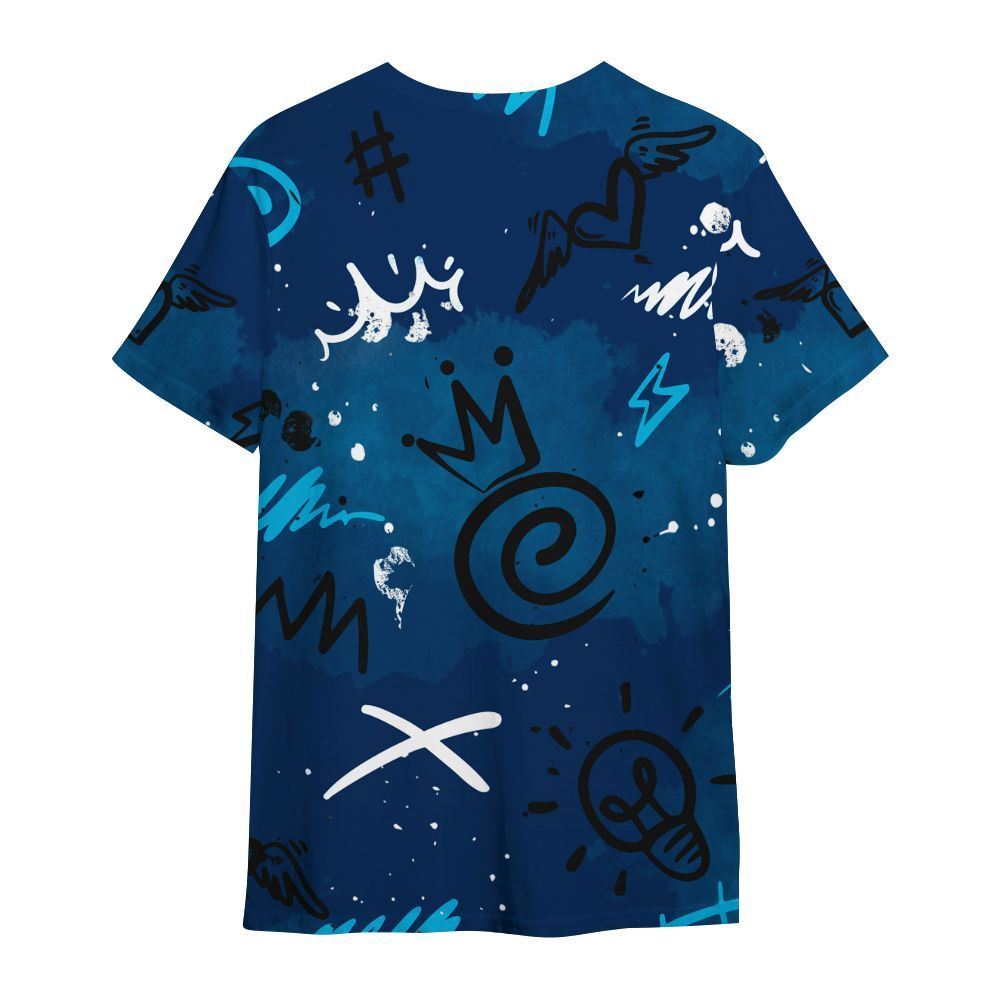 Shirt To Match Dunk Low GS Electric Algae - Drip Been Di2ferent All Over Print