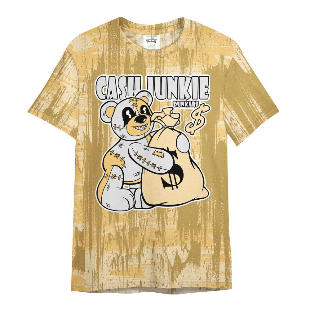 Shirt To Match Craft Paris 6s - Cashs Junkie Bear Glitch Art All Over Print