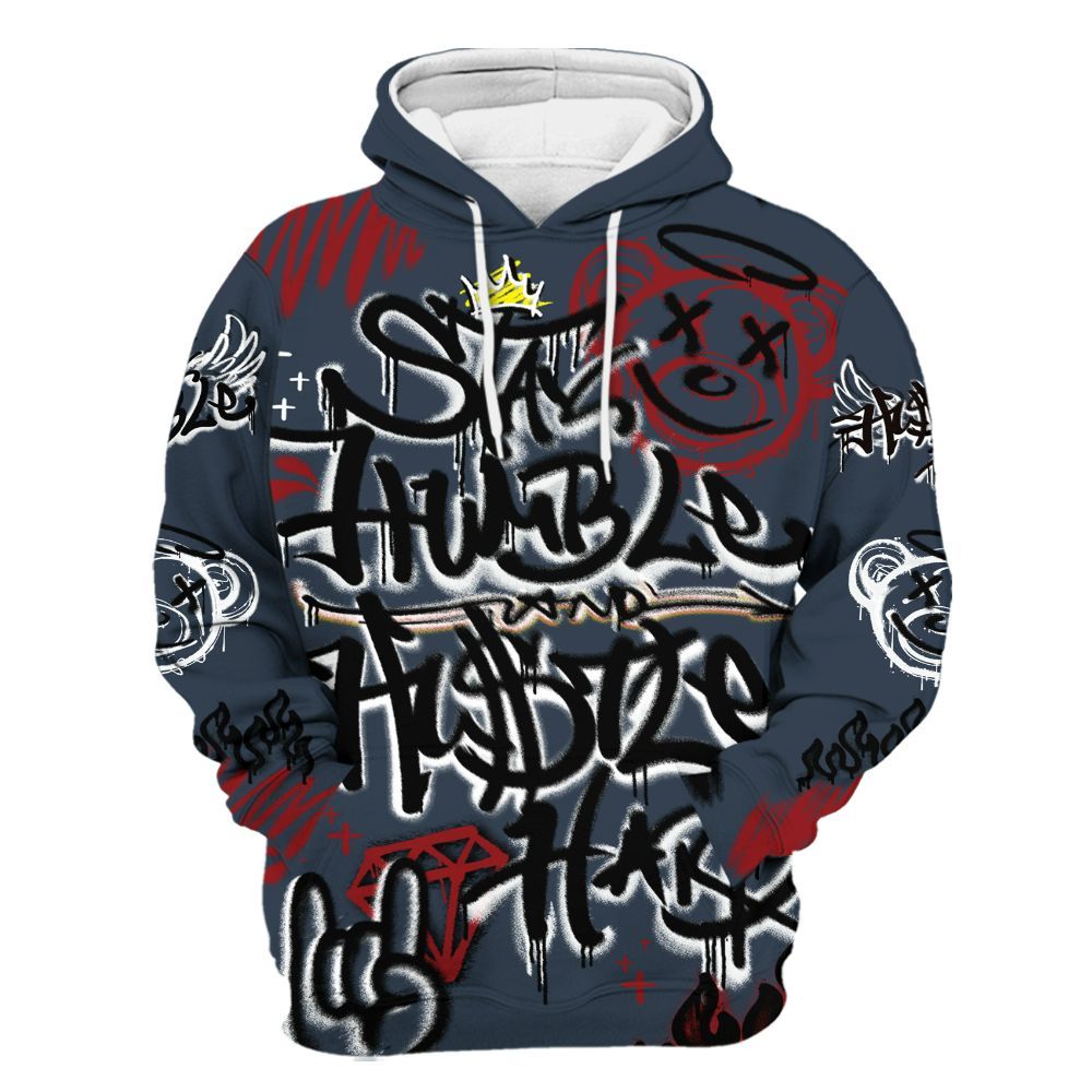 Hoodie To Match Retro Olympic 6s - Humble Drip Streetwear Graffity All Over Print