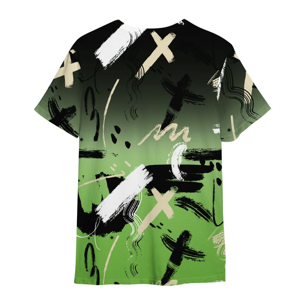 Shirt To Match Air Max Waffle SP Action Green - Money Hustle Grind Pray All Over Print