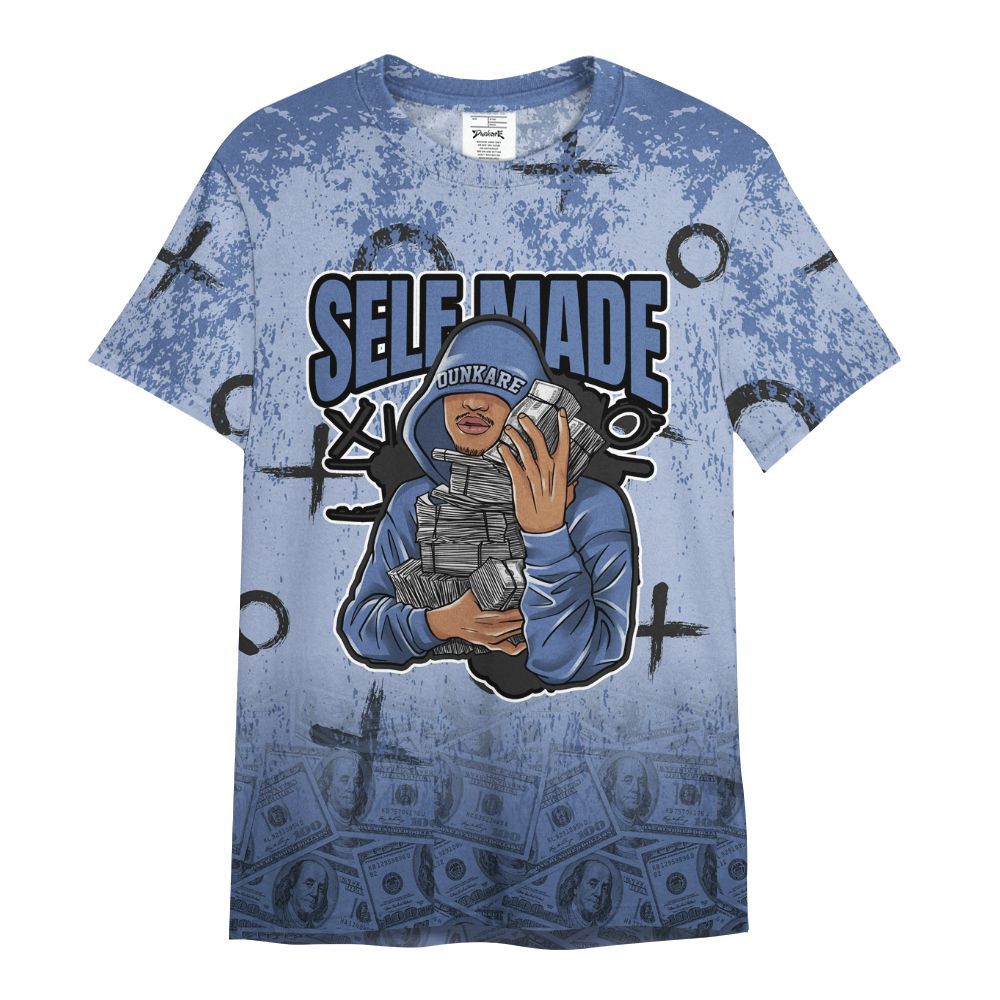 Shirt To Match Black Metallic 5s - Selfmade Unique Grunge All Over Print