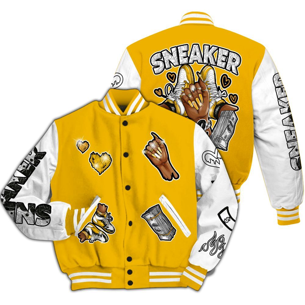 Varsity Jacket To Match Del Sol 13s - Sneakerz Girlz All Over Print