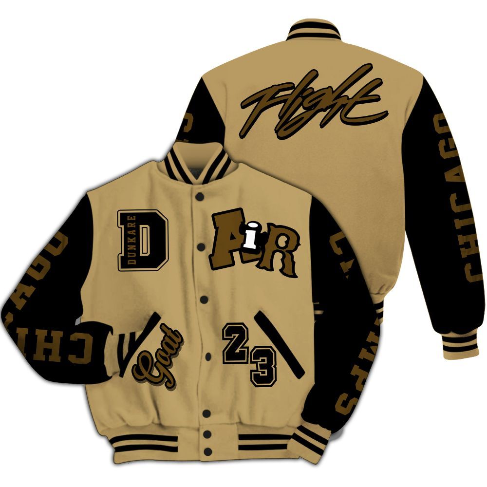 Varsity Jacket To Match Black LD 1000 - AIR Number 23 GOAT All Over Print