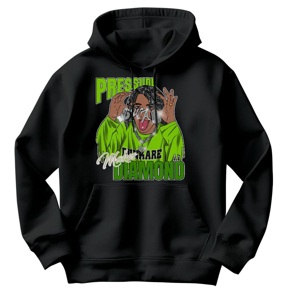 Sweatshirt To Match Electric Green 6s - Pressures Makes Sweatshirt To Match Graphic