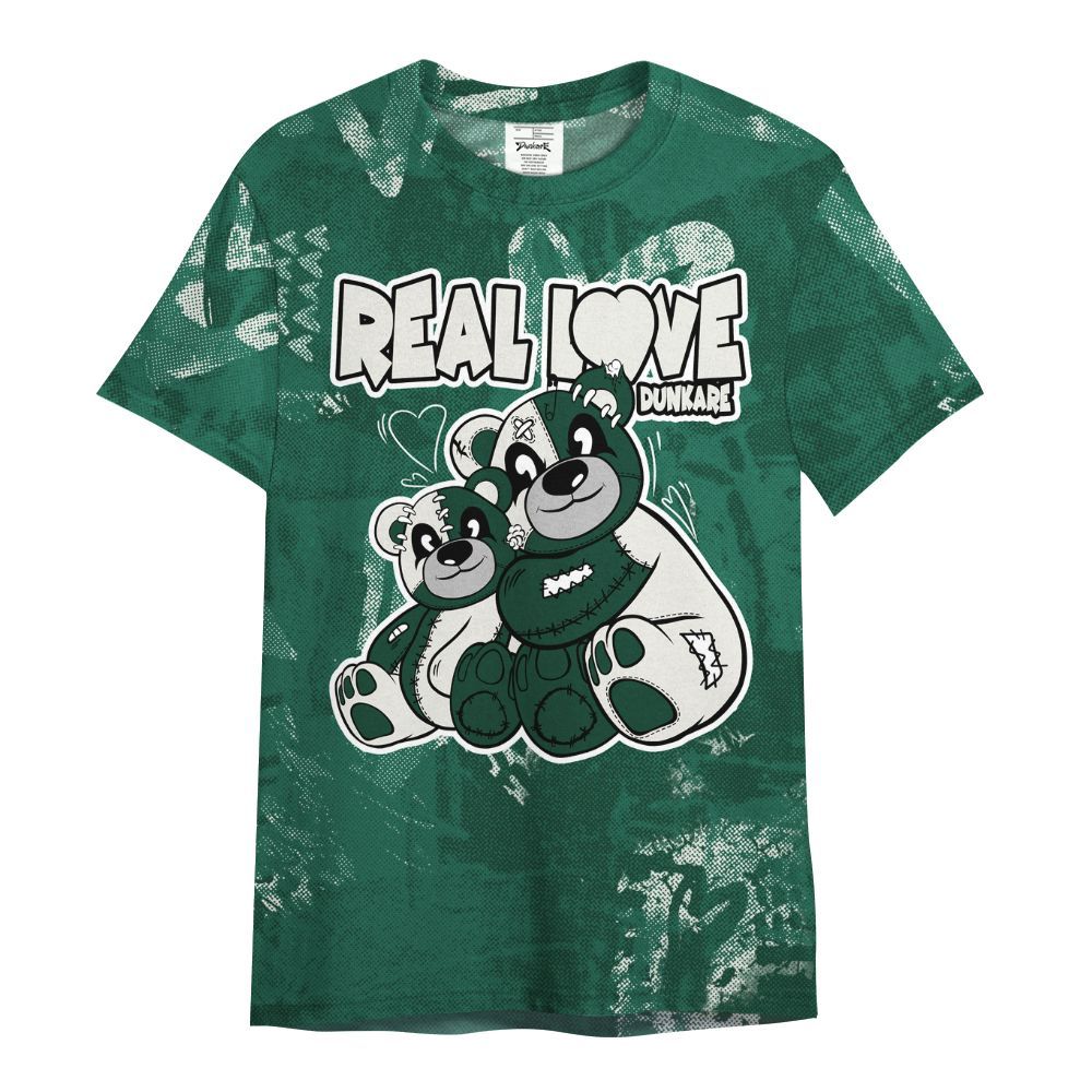 Shirt To Match Oxidized Green 4s - Sincere Fondness Bear All Over Print