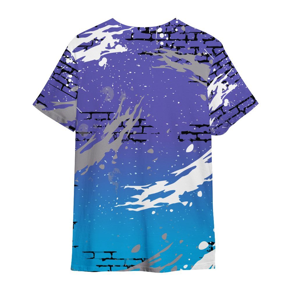 Shirt To Match Retro Aqua 8s - Values Of Loyalty Drip All Over Print