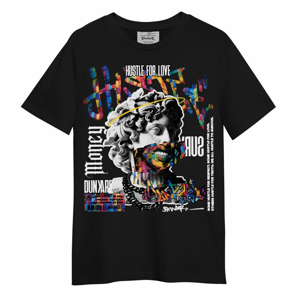 Shirt To Match Air Rainbow Weave - Hustles Streetwear Unisex Shirt