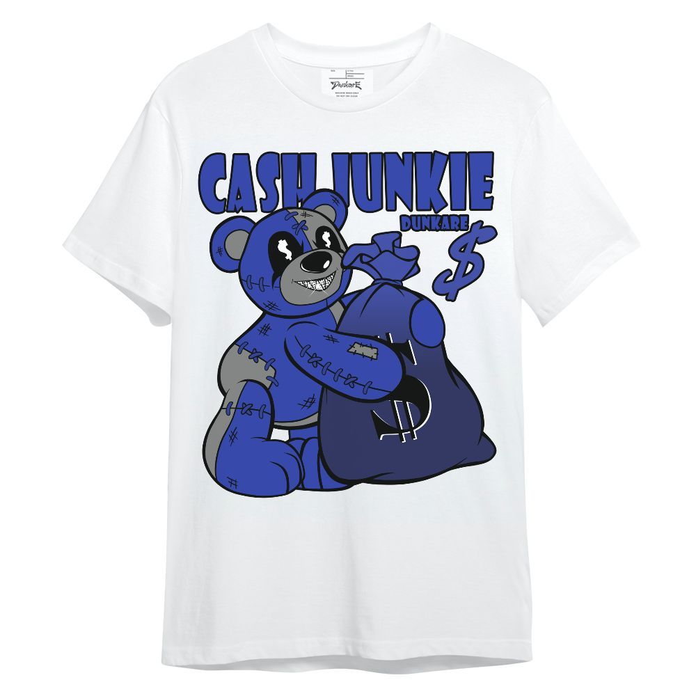 Shirt To Match Air Max Plus Black Racer Blue - Cashs Junkie Bear Unisex Shirt