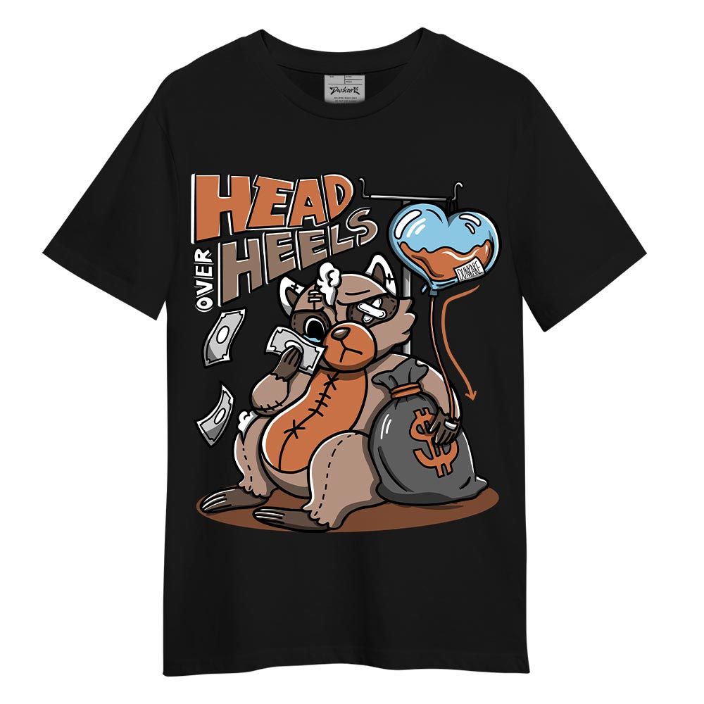 Shirt To Match T-Shirt Head Over Heels Raccoon, OG Latte 1s T-Shirt To Match Sneaker 2404 DNY