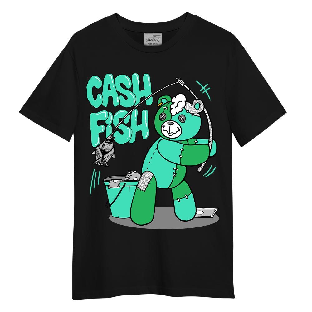 Shirt To Match Black Green Glow 3s - Moneys Fish Hugz Shirt Unisex