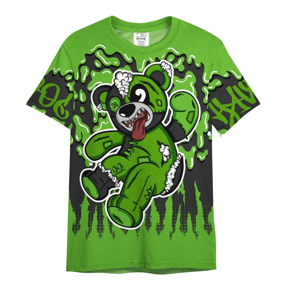 Shirt To Match Air Foamposite One Volt - Havok Bear Dripping All Over Print