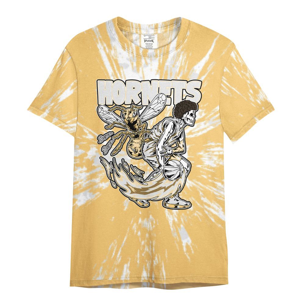 Shirt To Match Pearl 6s - Hornets Skeleton Luxury All Over Print